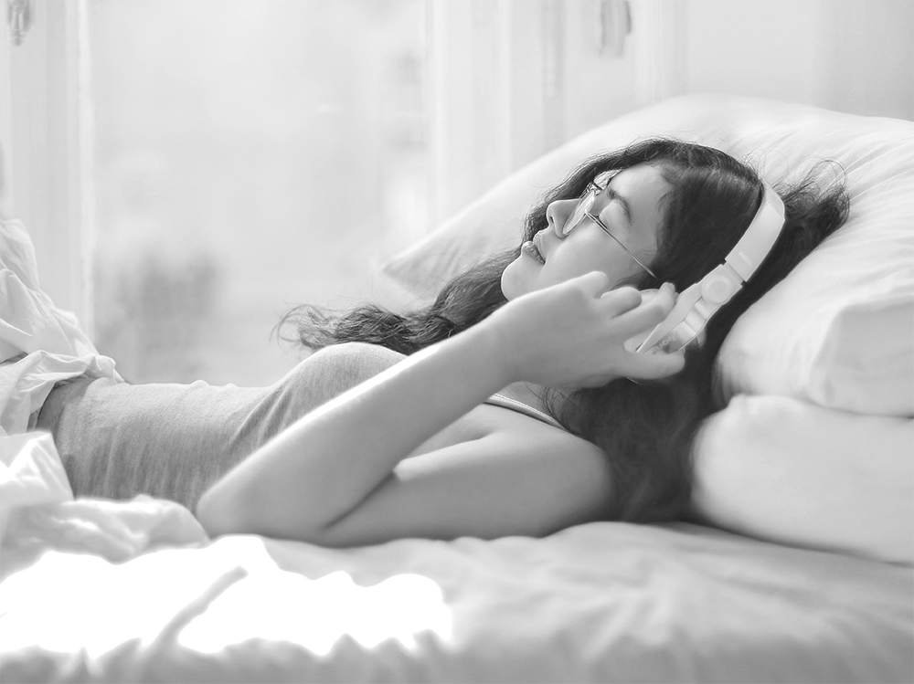 Swedish flag outside a building at night